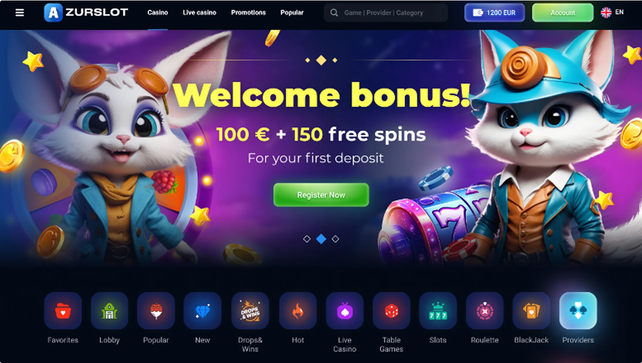 Azur Slot Registration Process